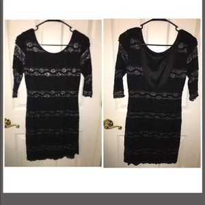 Black Lace Dress
